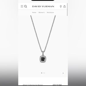 DAVID YURMAN- Petite Albion Pendant Necklace-
